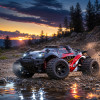 Машинка на радиоуправлении ZLL SG118 MAX Red 1:16 — скоростной RC внедорожник 4WD с бесколлекторным двигателем, металлической трансмиссией, LED-подсветкой, до 60 км/ч, до 40 минут, до 120 м